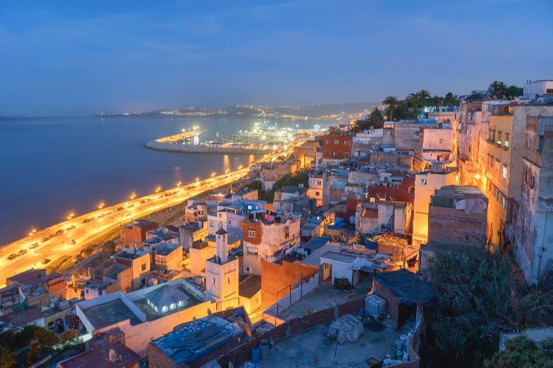 tanger by night